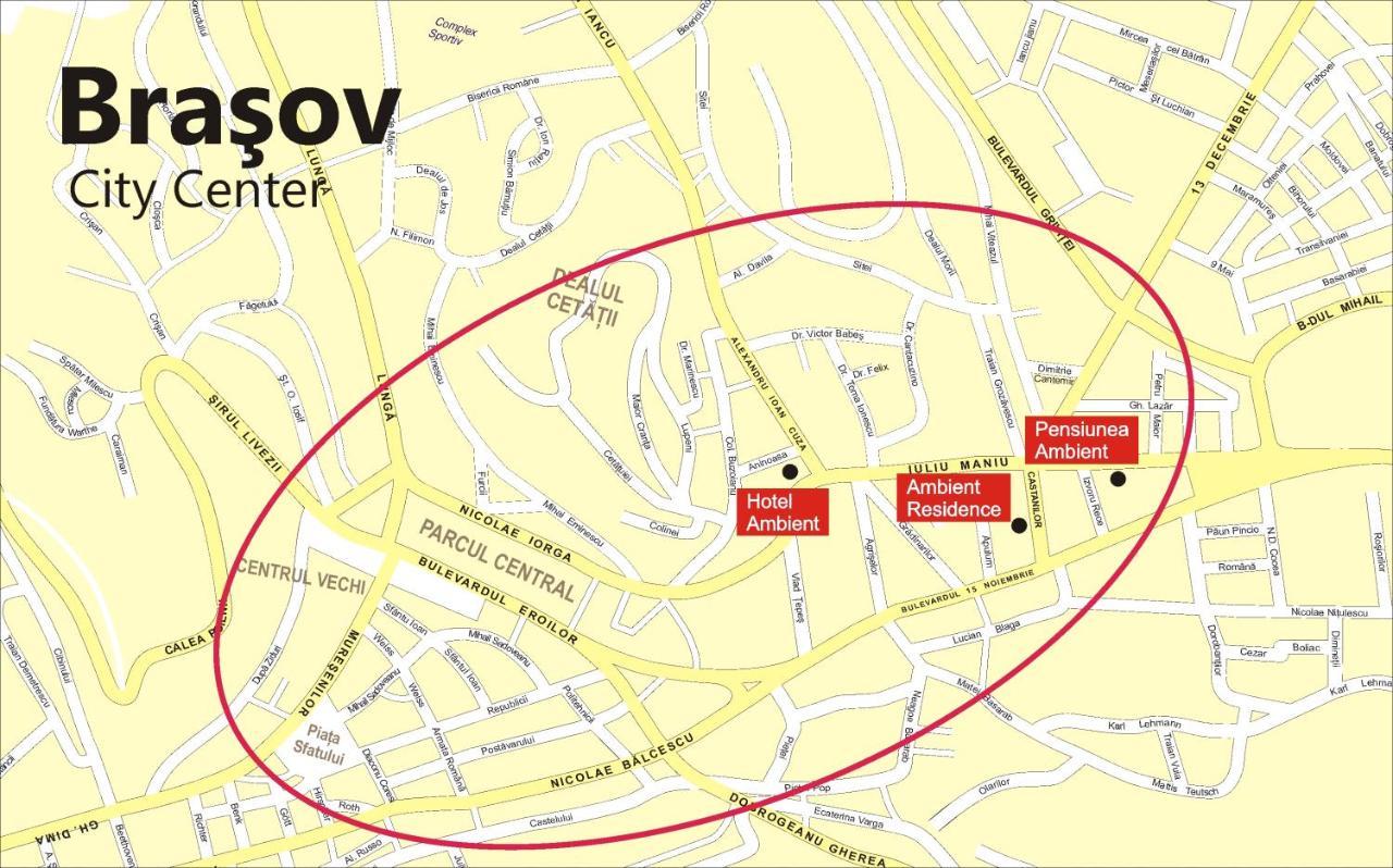 Hotel Ambient Braşov Eksteriør billede